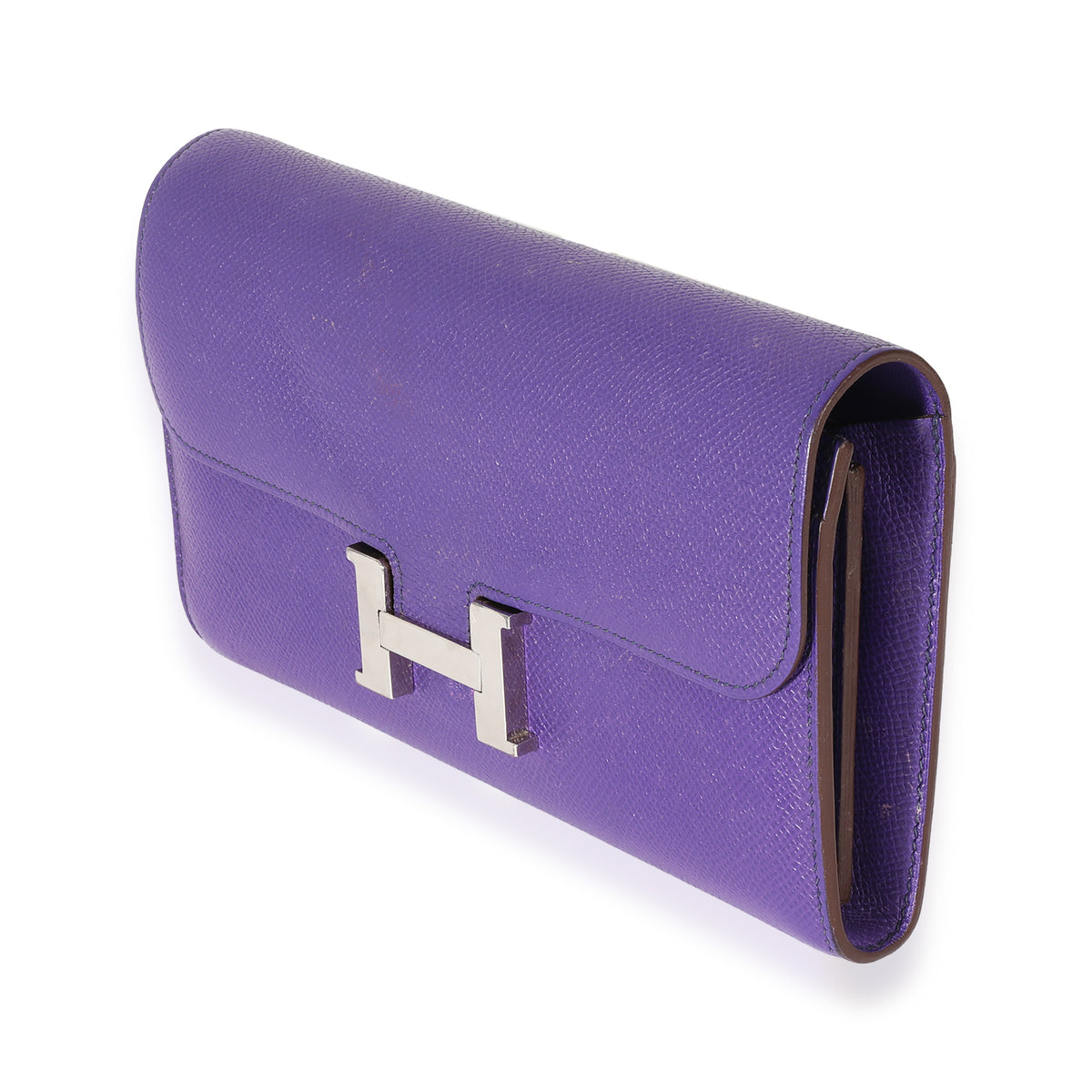 Hermes Iris Epsom Constance Long Wallet PHW