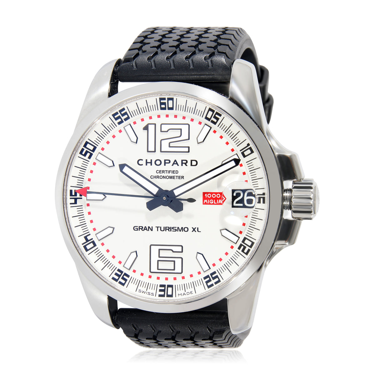 Chopard Xl Chopard Mille Miglia Gran Turismo XL 16/8458 Men's Watch in Stainless ...