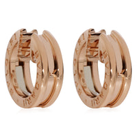 BVLGARI B.zero1 Hoop Earrings in 18k Rose Gold