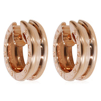 BVLGARI B.zero1 Hoop Earrings in 18k Rose Gold