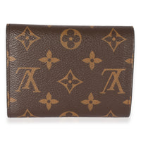 Louis Vuitton Canvas Monogram Rose Ballerine Victorine Wallet