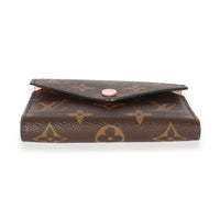 Louis Vuitton Canvas Monogram Rose Ballerine Victorine Wallet