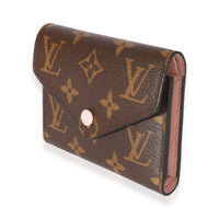 Louis Vuitton Monogram Canvas & Rose Ballerine Vernis Cherrywood Wallet, myGemma, SG