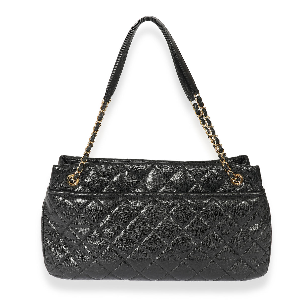 Chanel orders quilted caviar tote