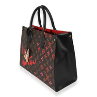 Louis Vuitton Monogram Fall In Love Onthego MM