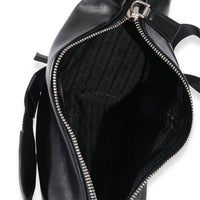 Prada Black Leather Triangle Bag