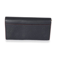 Louis Vuitton Marine Rouge Empreinte Sarah Wallet