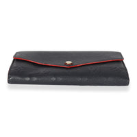 Louis Vuitton Marine Rouge Empreinte Sarah Wallet