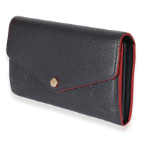 Louis Vuitton Marine Rouge Empreinte Sarah Wallet