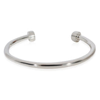 Return To Tiffany Narrow Circle Edge Cuff Bracelet in Sterling Silver