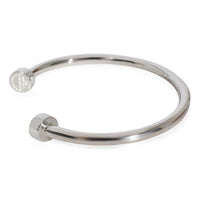 Return To Tiffany Narrow Circle Edge Cuff Bracelet in Sterling Silver