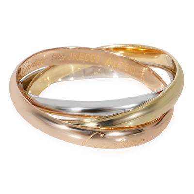 Cartier Trinity Ring Small Model in 18k 3 Tone Gold