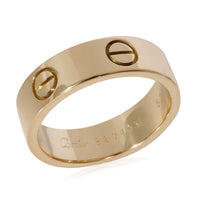 Cartier Love Ring in 18k Yellow Gold