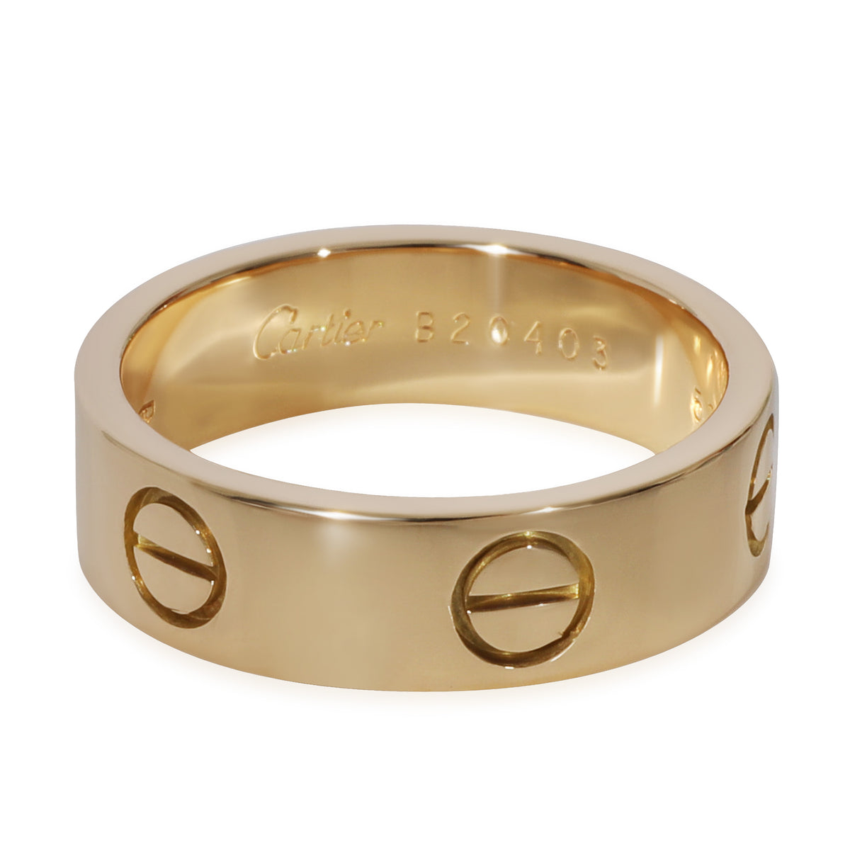 Cartier Love Ring in 18k Yellow Gold