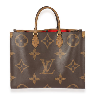 Louis Vuitton Monogram Reverse Canvas Onthego GM