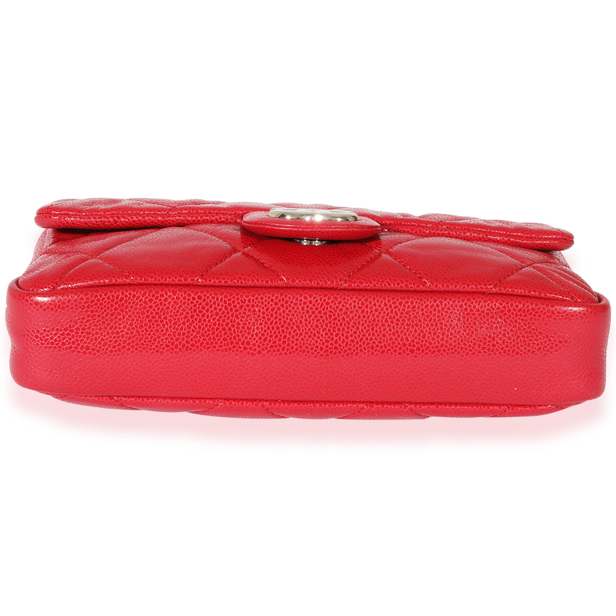 Chanel Red Caviar CC Flap Bag