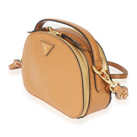 Prada Brown Saffiano Odette Bag