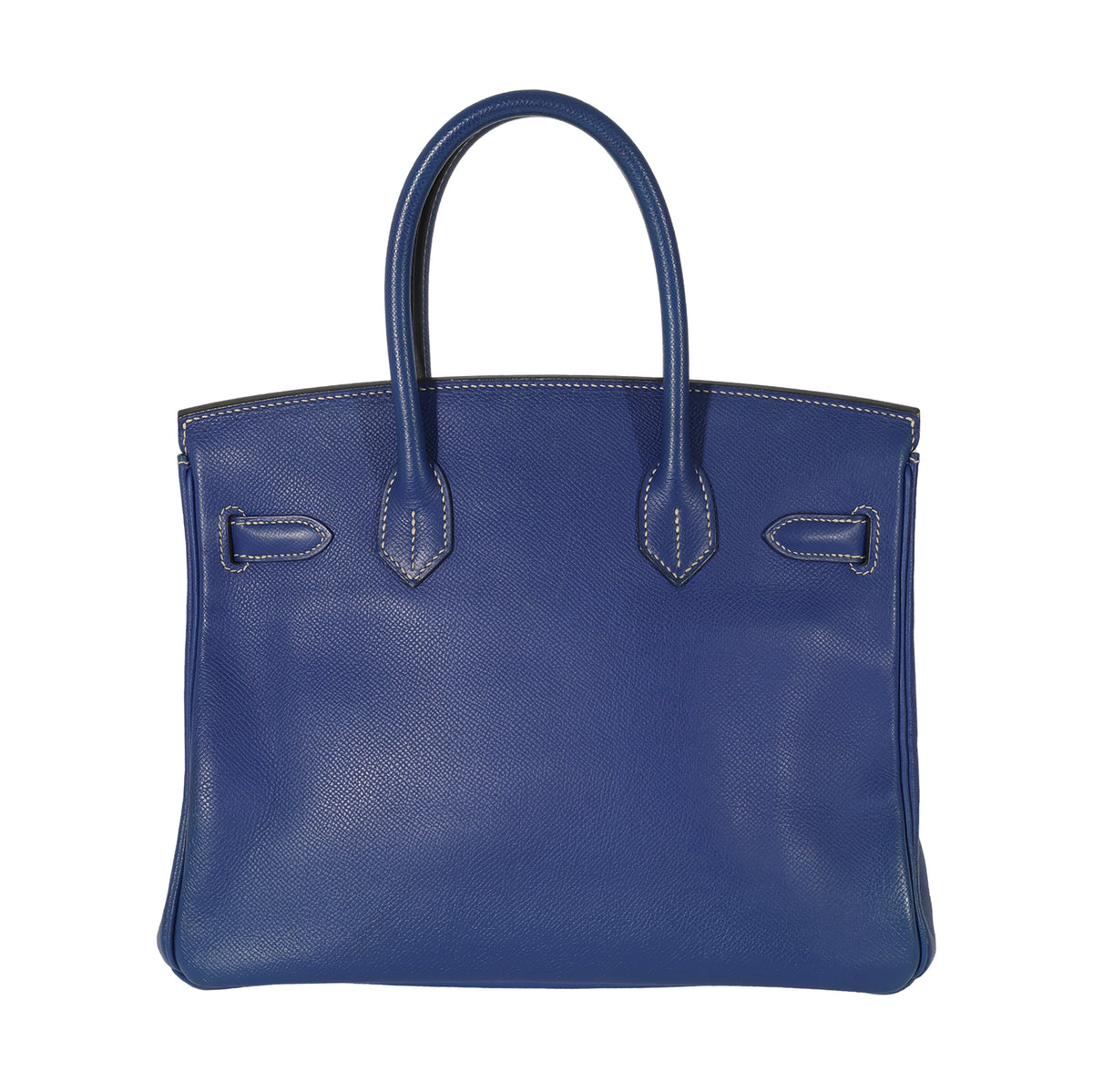 Hermès Bleu Electrique Mykonos Epsom Candy Birkin 30 PHW