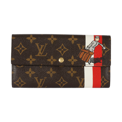 Louis Vuitton Canvas Monogram Bellboy Groom Sarah Wallet