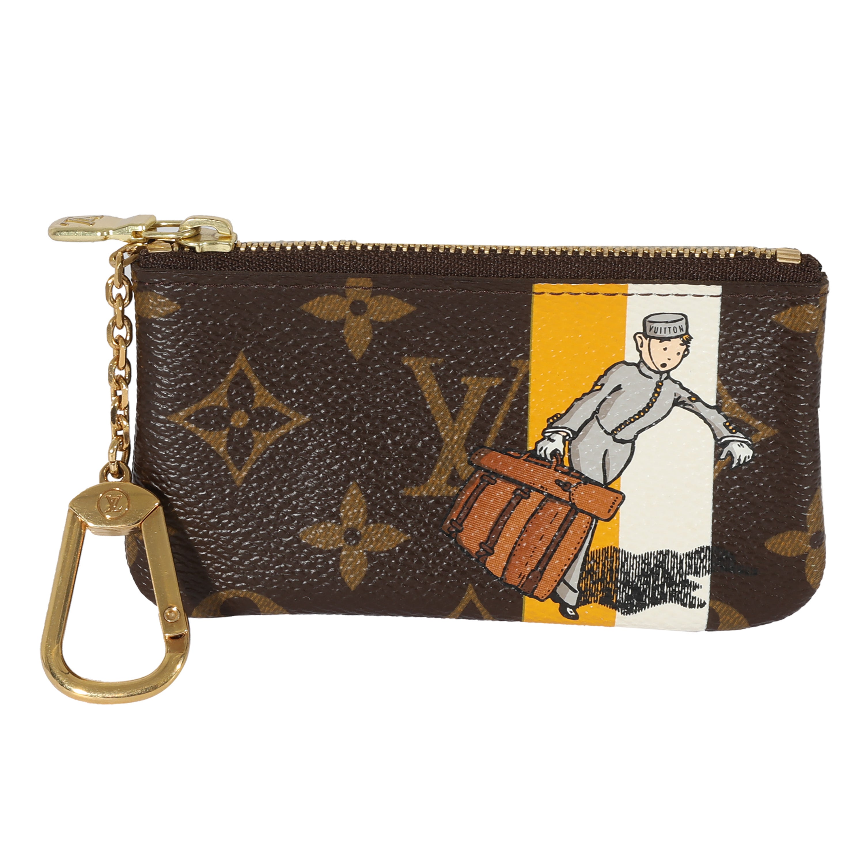 LOUIS VUITTON KEY POUCH REVIEW, WHAT FITS