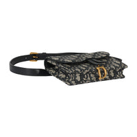 Dior Oblique Canvas Saddle Belt Pouch