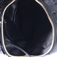 Chanel Black Sequin & Lambskin Small Backpack