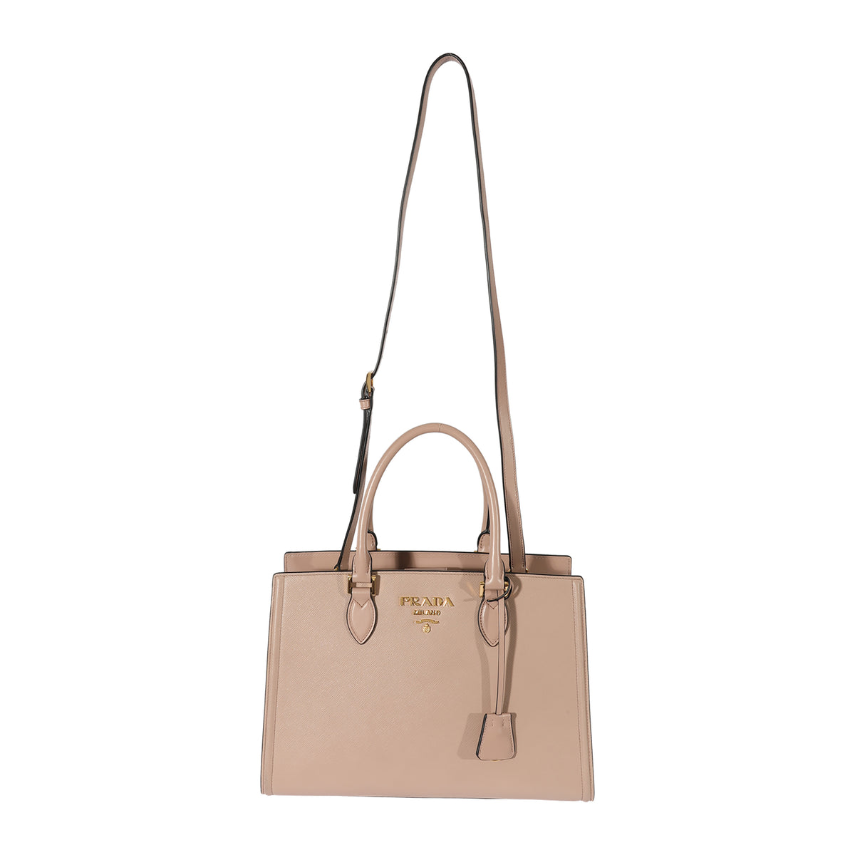 Prada Cipria Saffiano Two Way Tote myGemma IT Item 127923