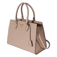 Prada Cipria Saffiano Two Way Tote