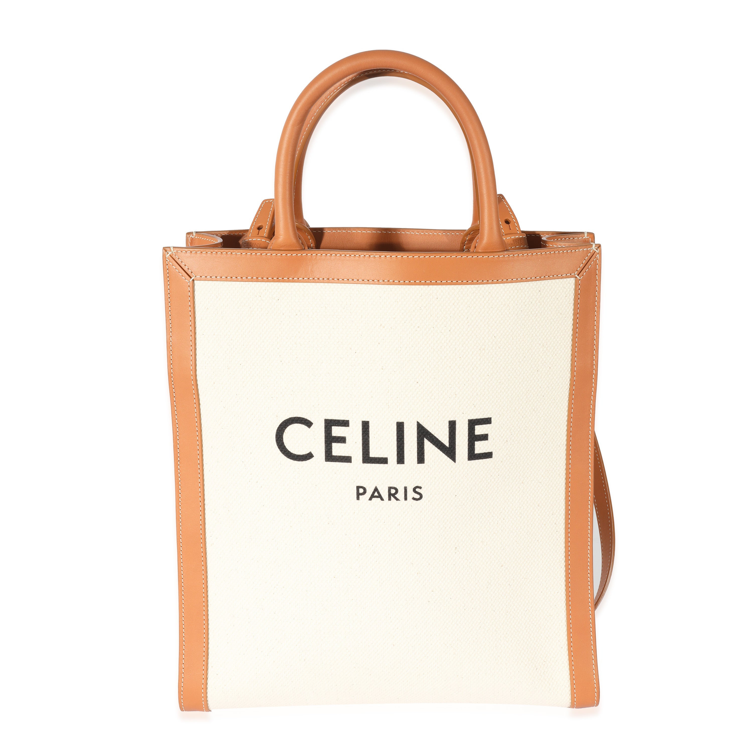 Celine Cabas 16 in Supple Grained Calfskin Leather