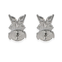 Tiffany & Co. Victoria Diamond Earrings in  Platinum 0.92 CTW