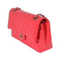 Chanel Patent Fuchsia Medium Classic Flap Bag