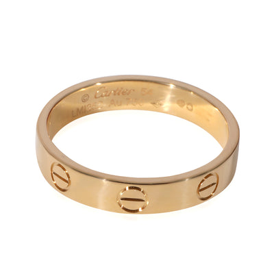 Cartier LOVE Ring in 18K 18 KT Yellow Gold