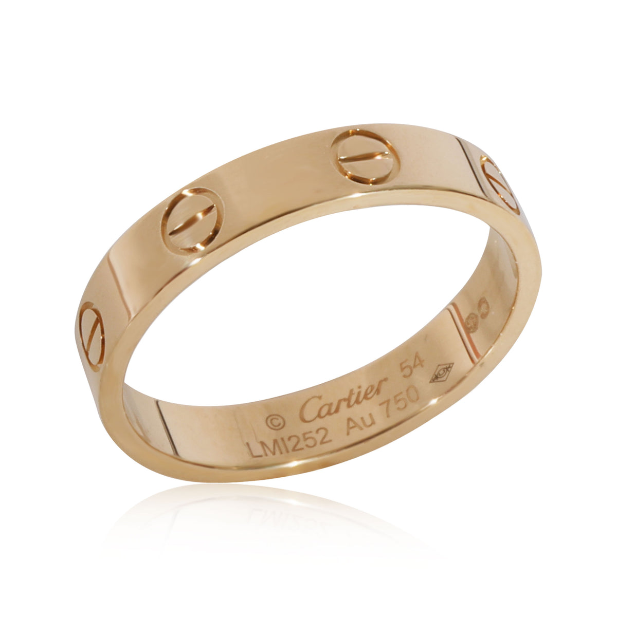 Cartier LOVE Ring in 18K 18 KT Yellow Gold