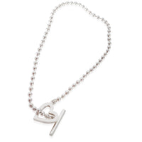 Gucci Boule Heart Toggle Necklace in Sterling Silver