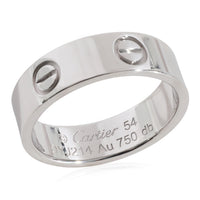 Cartier Love Ring in 18k White Gold