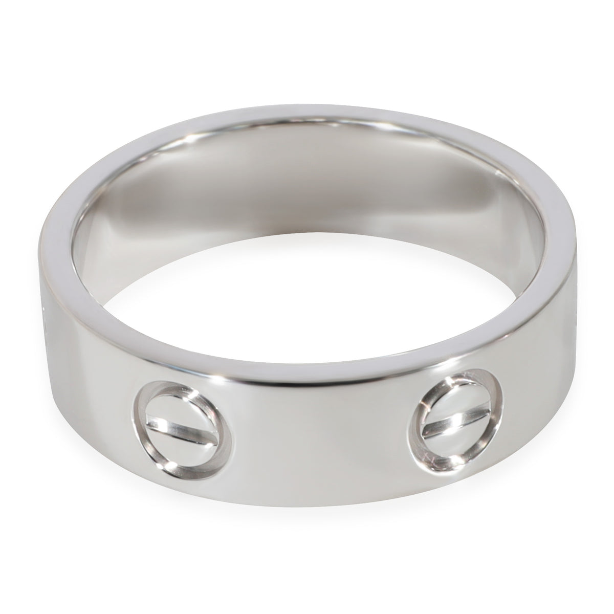 Cartier Love Ring in 18k White Gold