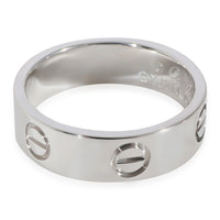 Cartier Love Ring in 18k White Gold