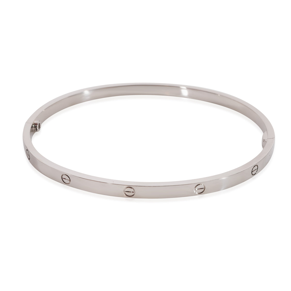 Cartier Love Bracelet in 18k White Gold