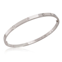 Cartier Love Bracelet in 18k White Gold