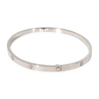 Cartier Love Bracelet in 18k White Gold