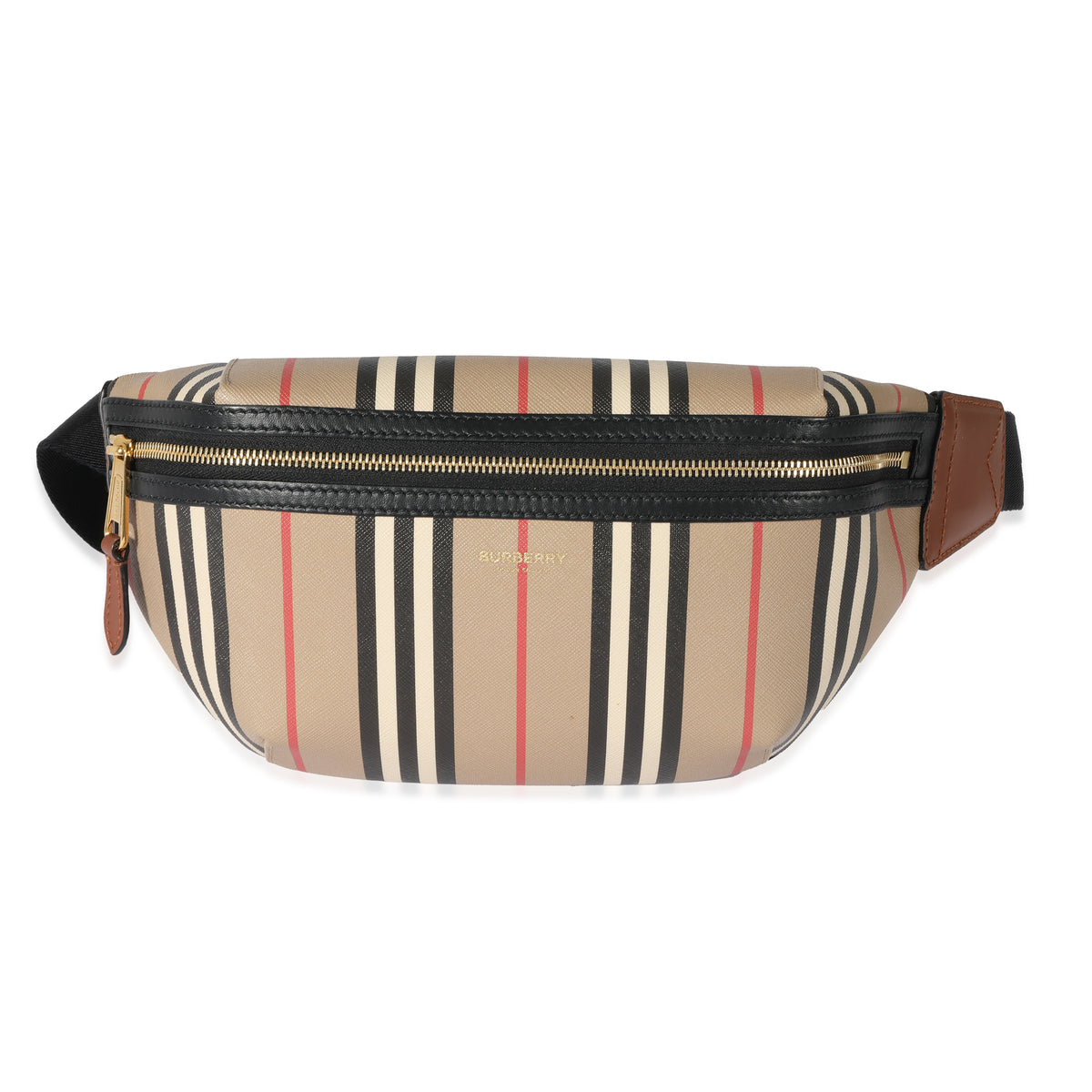 Burberry sonny icon stripe e canvas belt bag Clearance