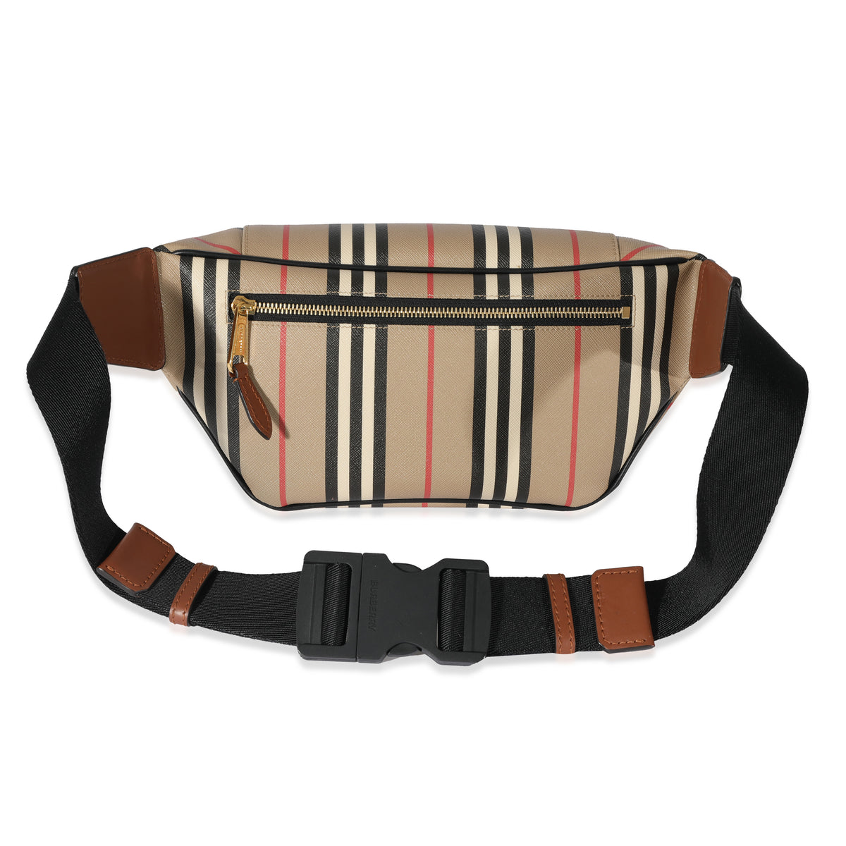 Burberry sonny icon stripe e canvas belt bag Clearance