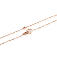 Cartier Love Interlocking Circle Necklace in 18K Rose Gold