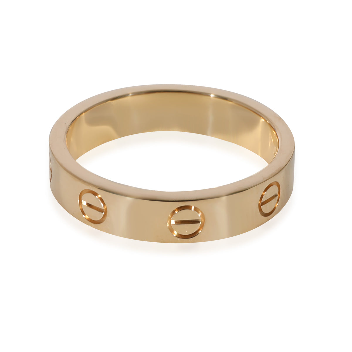 Cartier Love Diamond Wedding Band in 18K Yellow Gold 0.02 CTW