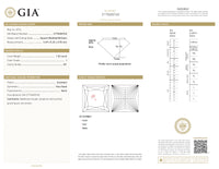 GIA Certified 1.02 Ct Princess cut I SI1 Loose Diamond