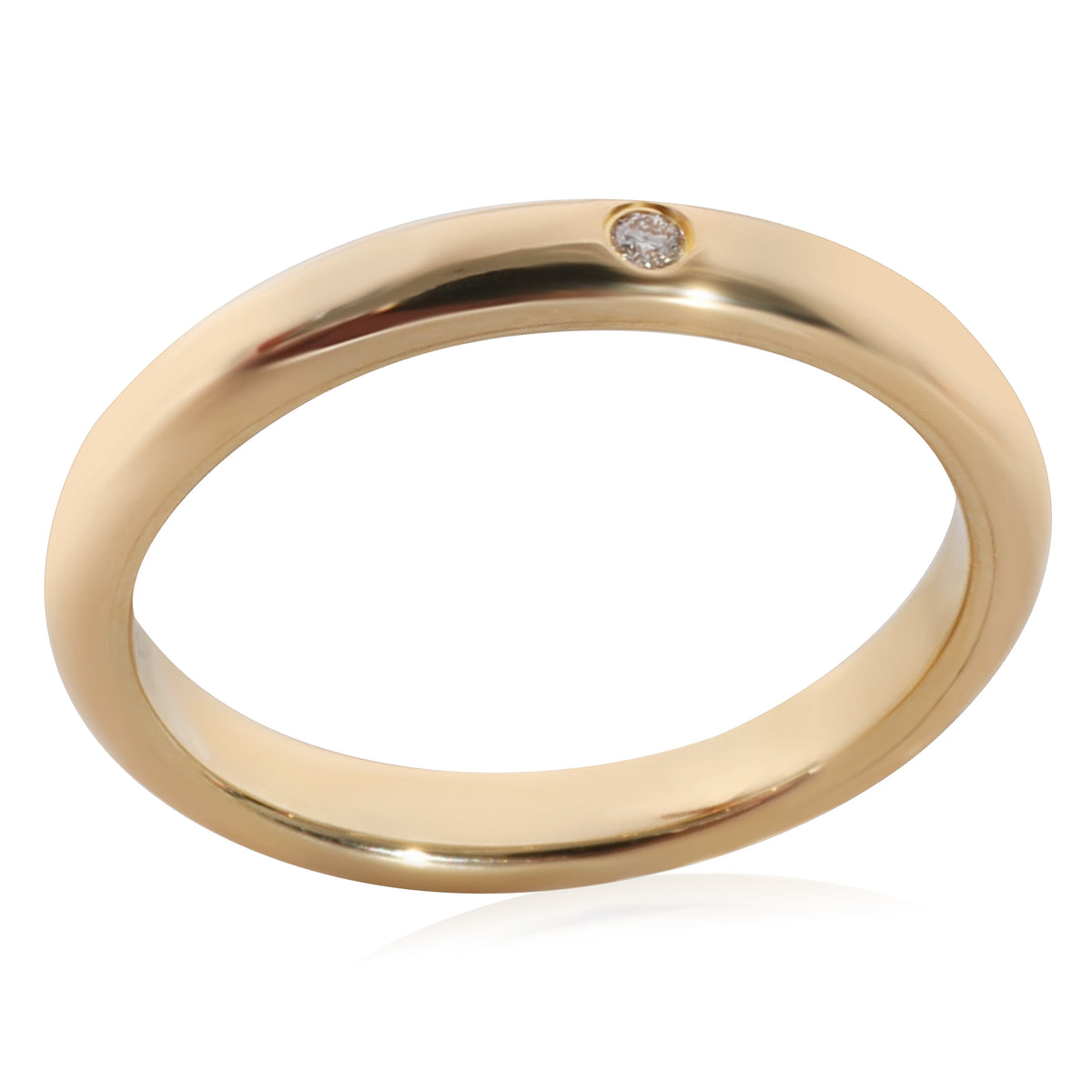 Cartier 1895 Diamond Wedding Band in 18K Yellow Gold 0.01 CTW