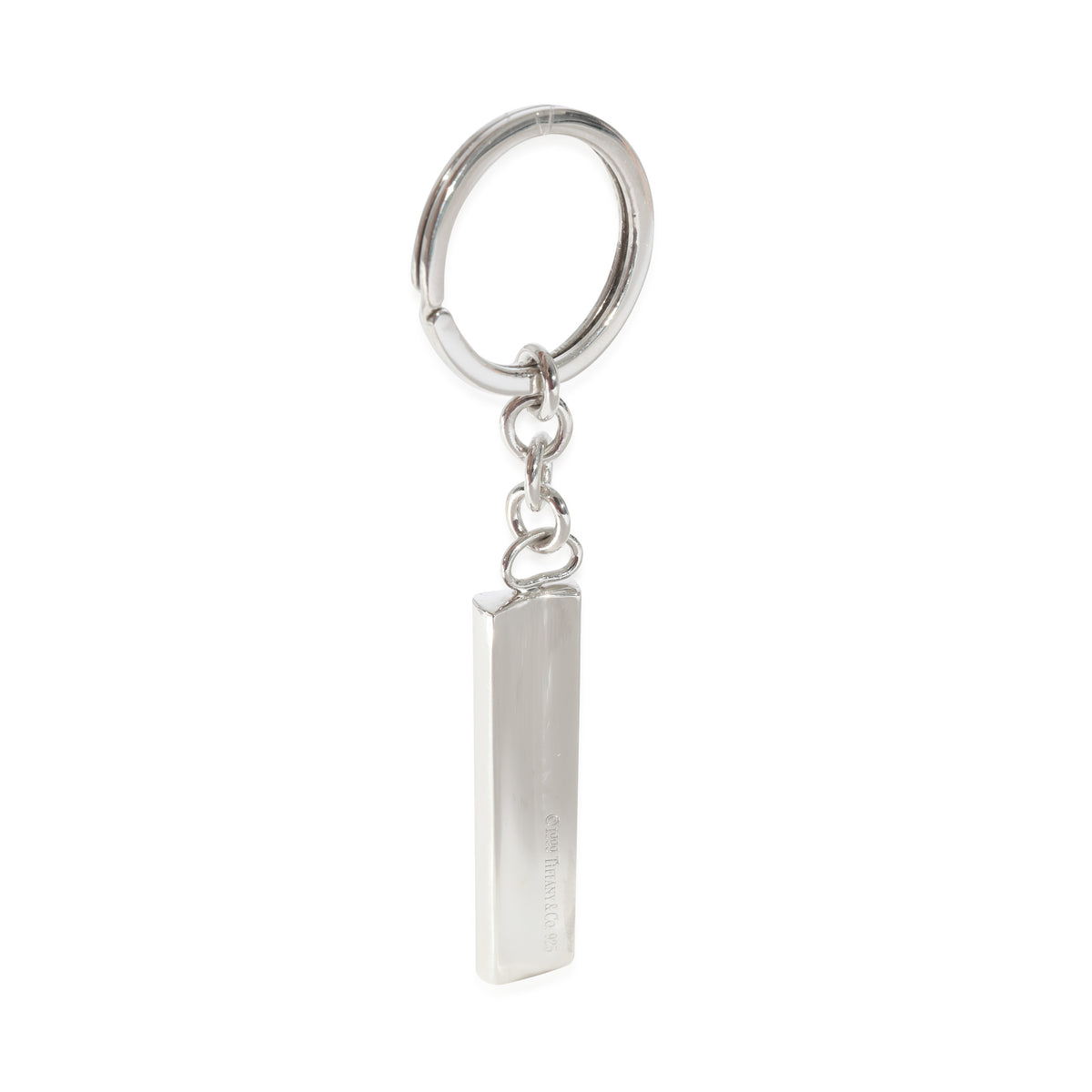 Tiffany & Co. 1837 Bar Keychain in  Sterling Silver