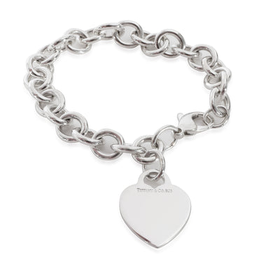 Tiffany & Co. Heart Tag Bracelet in  Sterling Silver