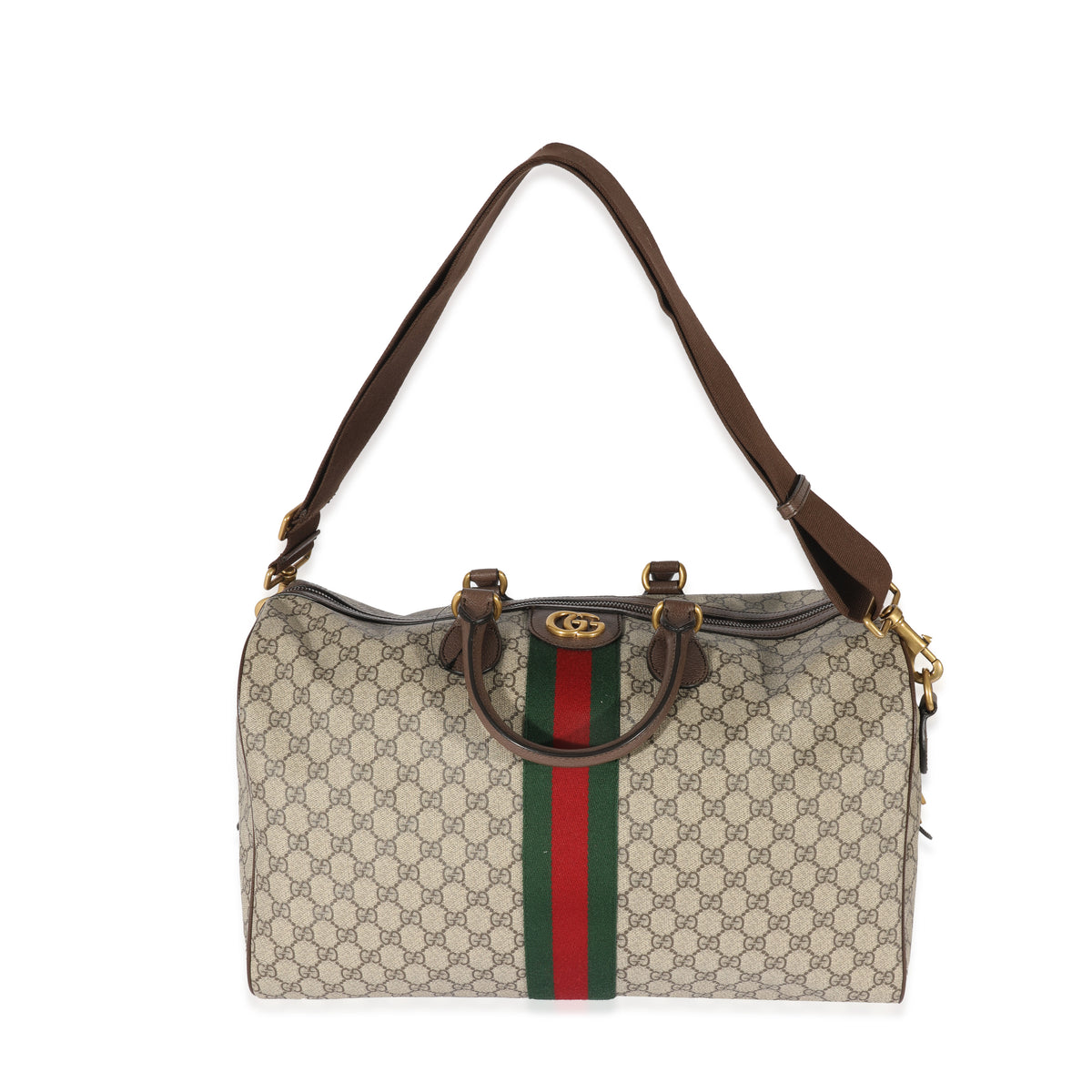 GUCCI OPHIDIA DUFFLE BAG REVIEW! Gucci Ophidia vs. Louis Vuitton Keepall 