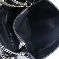 Saint Laurent Black Matelassé Medium LouLou Bag